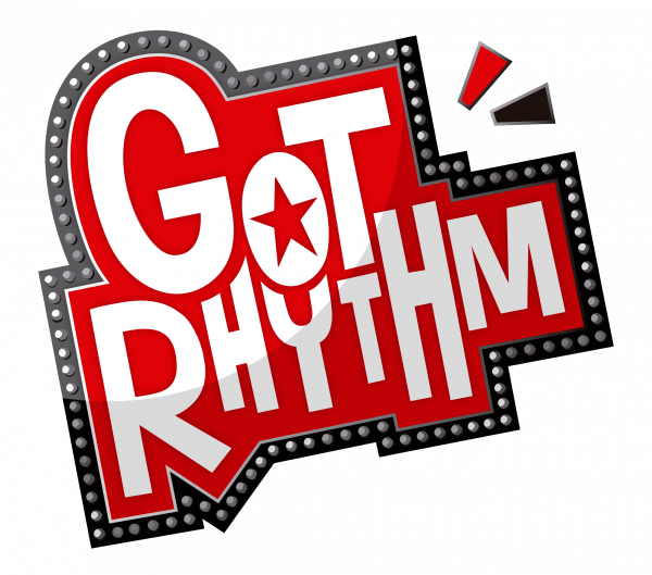 Logotipo en png del espectáculo rítmico Got Rhythm del percusionista Txus Eguílaz